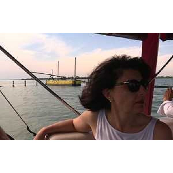 Mariagrazia Santoro (Assessore regionale Infrastrutture e Territorio) in sopralluogo ai lavori di dragaggio del fiume Corno - Porto Nogaro 11/07/2016