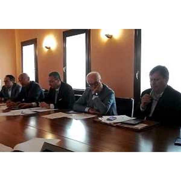 Sergio Bolzonello (Vicepresidente Regione FVG e assessore Attività produttive, Turismo e Cooperazione) alla presentazione dei dati dell'indagine congiunturale sul terziario realizzata per conto di Confcommercio FVG - Pordenone 12/07/2016