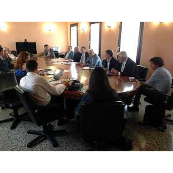 Sergio Bolzonello (Vicepresidente Regione FVG e assessore Attività produttive, Turismo e Cooperazione) alla presentazione dei dati dell'indagine congiunturale sul terziario realizzata per conto di Confcommercio FVG - Pordenone 12/07/2016