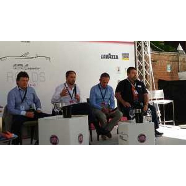 Cristiano Shaurli (Assessore regionale Risorse agricole e forestali) a Collisioni Festival - Barolo (Cuneo) 17/07/2016