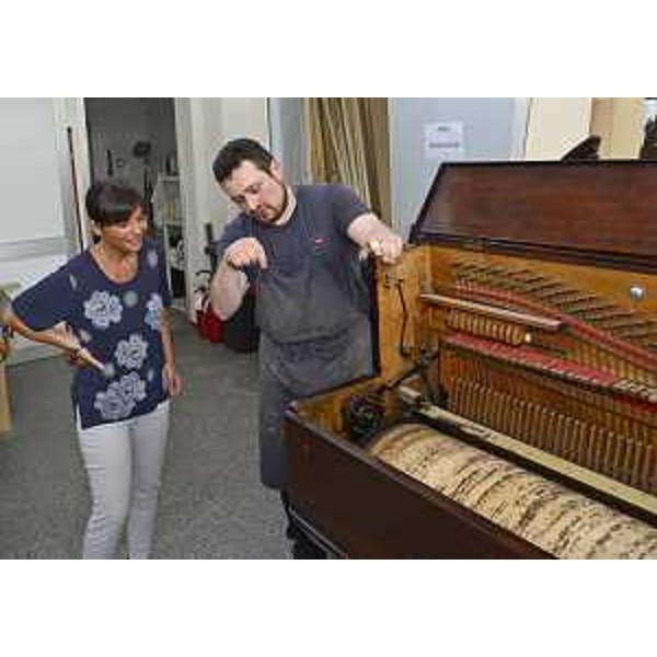 Debora Serracchiani (Presidente Regione Friuli Venezia Giulia) durante la visita istituzionale in Val Pesarina - Prato Carnico (UD) 18/07/2016