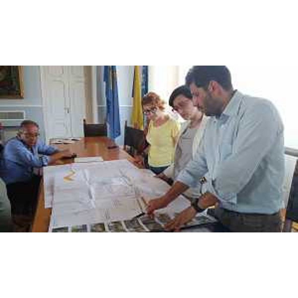 Sara Vito (Assessore regionale Ambiente) all'incontro con gli amministratori sulla sicurezza idrogeologica a Gradisca d'Isonzo - Gradisca d'Isonzo (GO) 19/07/2016