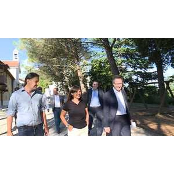 Debora Serracchiani (Presidente Regione Friuli Venezia Giulia) in occasione della visita alla Fondazione Villa Russiz di Capriva del Friuli - Capriva del Friuli (GO) 19/07/2016