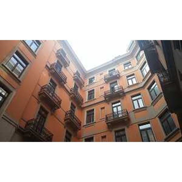 Corte interna del Palazzo della Regione Friuli Venezia Giulia in via Carducci 6, alla consegna ufficiale dei lavori di manutenzione straordinaria - Trieste 27/07/2016