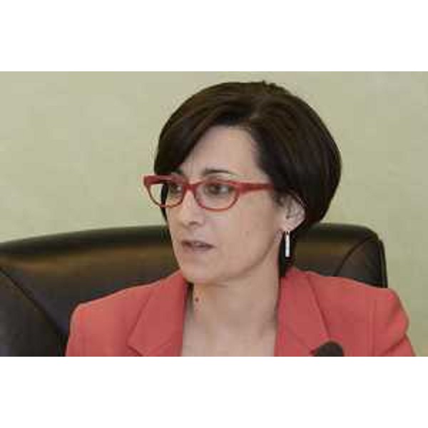 Sara Vito (Assessore regionale Ambiente ed Energia) durante la riunione della Giunta del Friuli Venezia Giulia - Trieste 28/07/2016