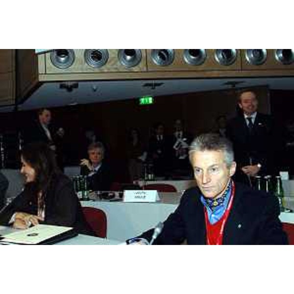 Riccardo Illy (Presidente Regione Friuli Venezia Giulia) al convegno "The sound of Europe" (Salisburgo, 27/01/06)