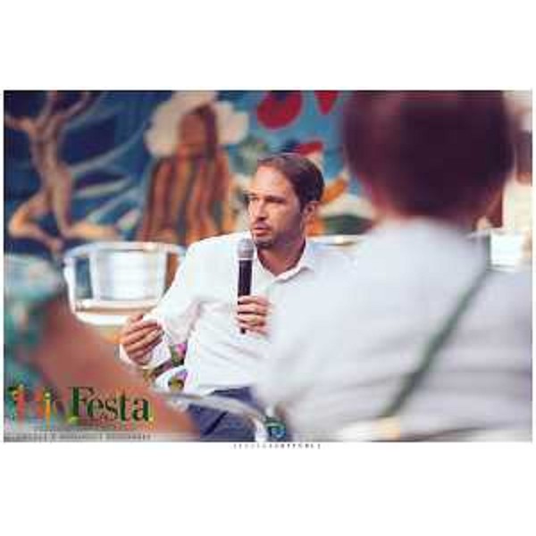 Cristiano Shaurli (Assessore regionale Risorse agricole e forestali) al convegno "I prodotti agroalimentari e biologici del Friuli Venezia Giulia" in occasione della "BioFesta", Festival dei prodotti locali e biologici regionali - Castello di Ragogna 30/07/2016 (Foto Jessica Zufferli)