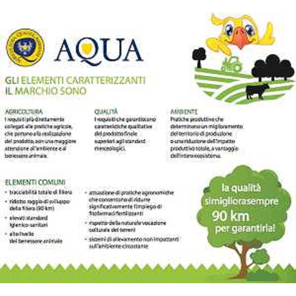 Promozione di Agricoltura Qualità Ambiente (AQUA), il Marchio di qualità dell'agroalimentare garantito dalla Regione Friuli Venezia Giulia