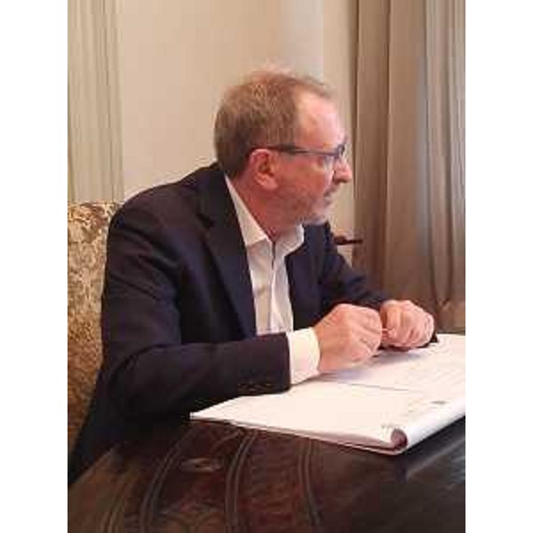 Nicola Delli Quadri [Direttore generale Azienda Sanitaria Universitaria Integrata (ASUI) Trieste] nella sede della Regione - Trieste 05/08/2016