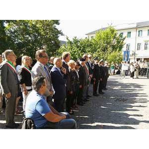 Celebrazioni del sessantesimo anniversario della tragedia di Marcinelle (Belgio), presente Debora Serracchiani (Presidente Regione Friuli Venezia Giulia) - Azzano Decimo 07/08/2016