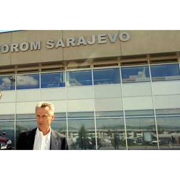 Riccardo Illy (Presidente Regione Friuli Venezia Giulia) a Sarajevo (Sarajevo 15/06/06) 