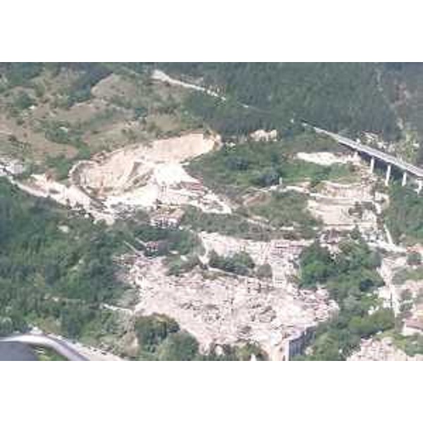 Accumoli (Rieti) dopo il terremoto di stanotte - Foto Protezione civile FVG e Corpo Nazionale Soccorso Alpino e Speleologico (CNSAS) FVG - 24/08/2016