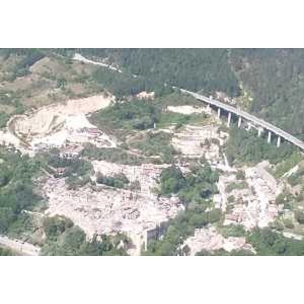 Accumoli (Rieti) dopo il terremoto di stanotte - Foto Protezione civile FVG e Corpo Nazionale Soccorso Alpino e Speleologico (CNSAS) FVG - 24/08/2016