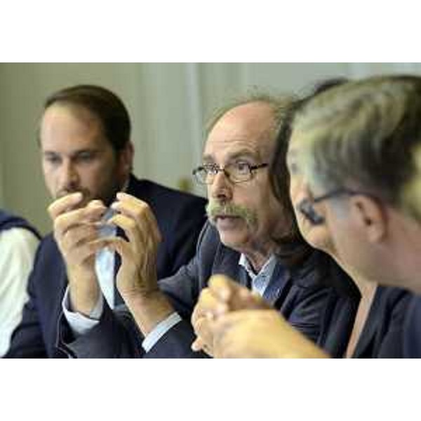 Gianni Torrenti (Assessore regionale Cultura, Sport e Solidarietà) durante la riunione della Giunta del Friuli Venezia Giulia - Trieste 26/08/2016