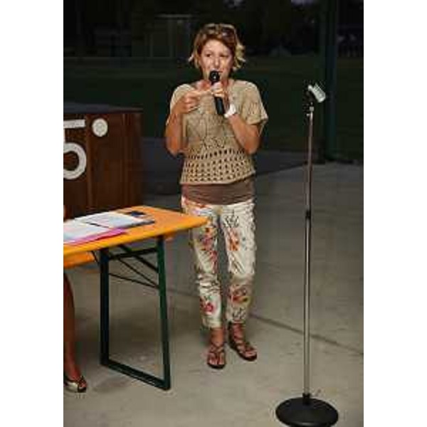 Maria Sandra Telesca (Assessore regionale Salute, Integrazione socio-sanitaria, Politiche sociali e Famiglia) al 22° incontro delle famiglie delle quattro Associazioni Club Alcolisti in Trattamento (ACAT) della Bassa Friulana - Corgnolo di Porpetto (UD) 27/08/2016 (Foto Lorenzo Tomasella - ACAT FVG)