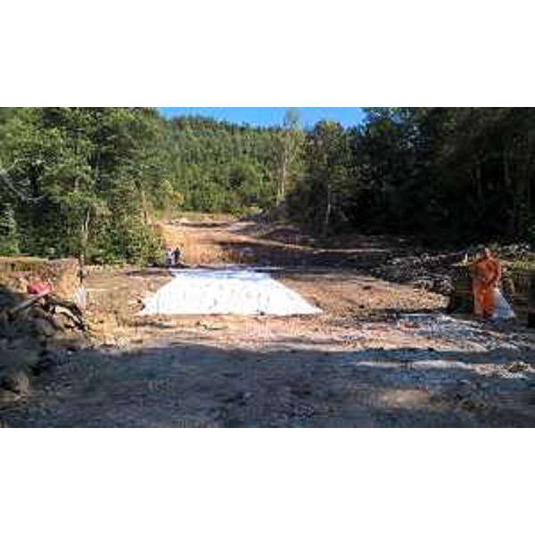 Lavori di realizzazione di una viabilità alternativa conseguente all'inagibilità del ponte a Tre Occhi in comune di Amatrice (RI) - 29/08/2016