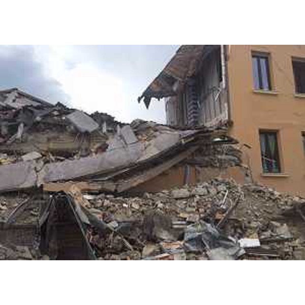 Il centro di Amatrice (Rieti) - 31/08/2016