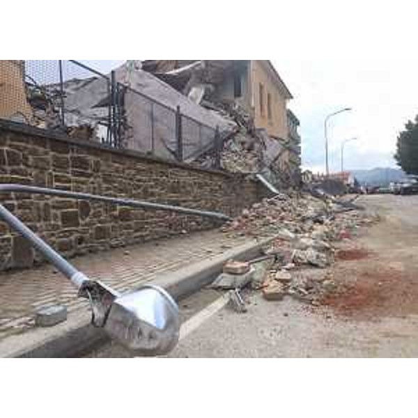 Il centro di Amatrice (Rieti) - 31/08/2016
