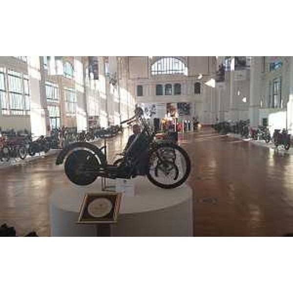 Inaugurazione della mostra per i 110 anni del Moto Club Trieste, nel Salone degli Incanti (Ex Pescheria) - Trieste 31/08/2016