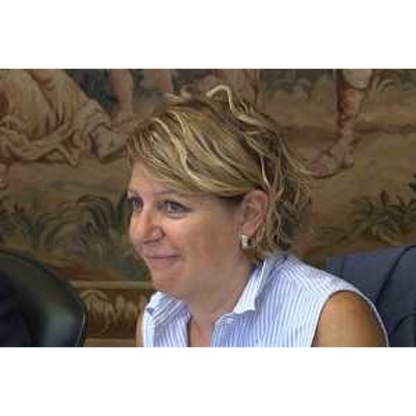 Maria Sandra Telesca (Assessore regionale Salute, Integrazione socio-sanitaria, Politiche sociali e Famiglia) durante la riunione della Giunta del Friuli Venezia Giulia - Trieste 02/09/2016