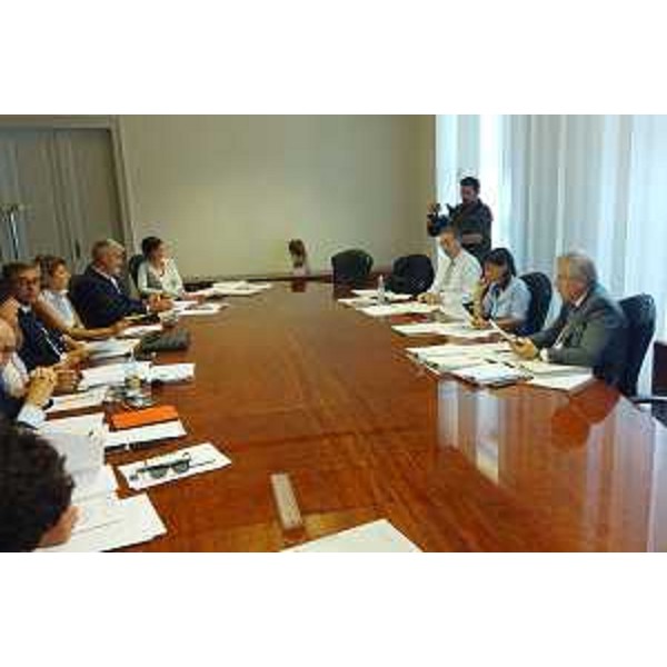 Riunione della Giunta regionale presieduta da Debora Serracchiani (Presidente Regione Friuli Venezia Giulia) - Trieste 02/09/2016