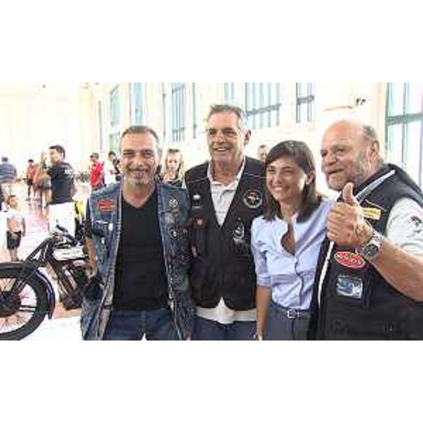 Debora Serracchiani (Presidente Regione Friuli Venezia Giulia) alla mostra per i 110 anni del Moto Club Trieste, al Salone degli Incanti - Trieste 02/09/2016