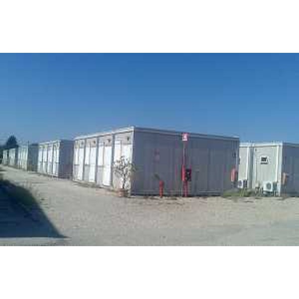 Moduli prefabbricati messi a disposizione dalla Danieli da destinare ad allevatori e agricoltori delle zone terremotate dell'Italia Centrale