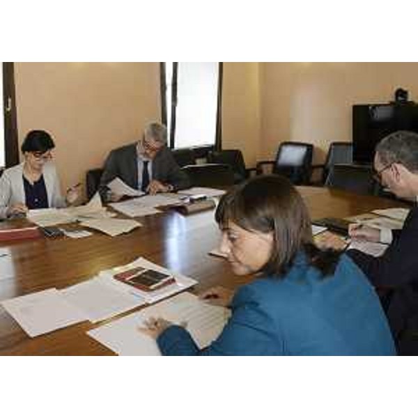 Debora Serracchiani (Presidente Regione Friuli Venezia Giulia) presiede la riunione della Giunta regionale - Pordenone 09/09/2016