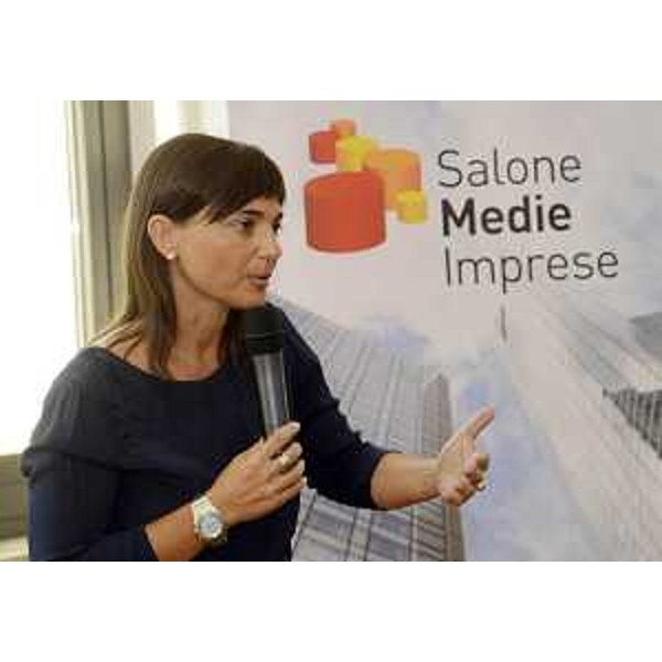 Debora Serracchiani (Presidente Regione Friuli Venezia Giulia) alla prima edizione del Salone delle Medie Imprese - Pordenone 09/09/2016