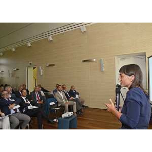 Debora Serracchiani (Presidente Regione Friuli Venezia Giulia) alla prima edizione del Salone delle Medie Imprese - Pordenone 09/09/2016