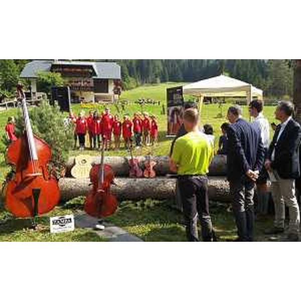 Inaugurazione del Sentiero degli Alberi di Risonanza (The Forest Sound Track) - Malborghetto-Valbruna 10/09/2016