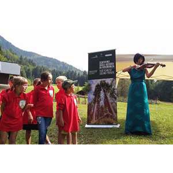 Inaugurazione del Sentiero degli Alberi di Risonanza (The Forest Sound Track) - Malborghetto-Valbruna 10/09/2016