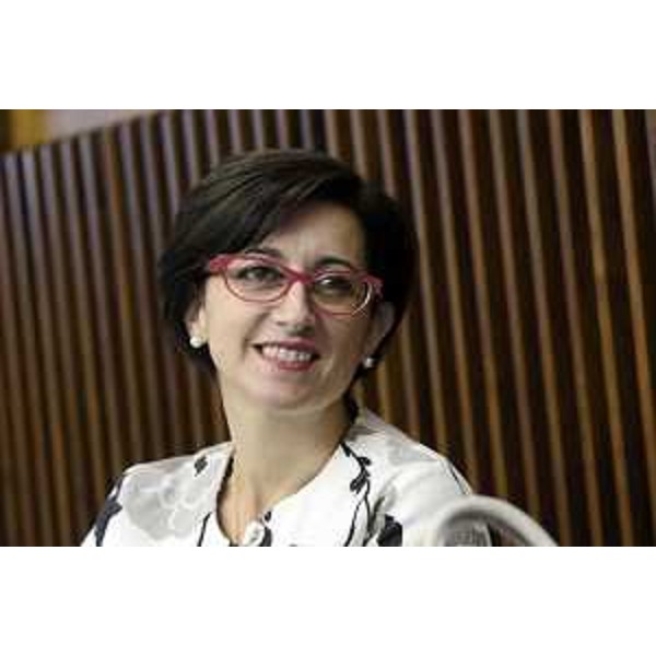 Sara Vito (Assessore regionale Ambiente ed Energia) durante il Question Time nell'Aula del Consiglio regionale - Trieste 14/09/2016