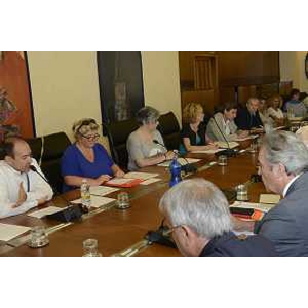 Audizione in I e II Commissione consiliare dei rappresentanti sindacali dei dipendenti delle Camere di Commercio e delle Aziende speciali sulle problematiche degli effetti che potrebbero derivare dalla Riforma nazionale del sistema camerale - Trieste 14/09/2016