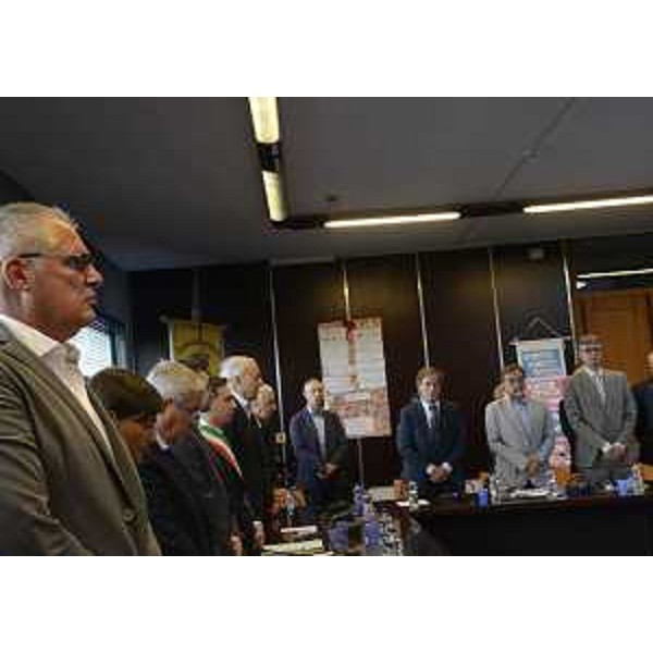 Seduta straordinaria del Consiglio provinciale di Udine in occasione del quarantesimo anniversario dal terremoto del Friuli - Lignano Sabbiadoro 15/09/2016