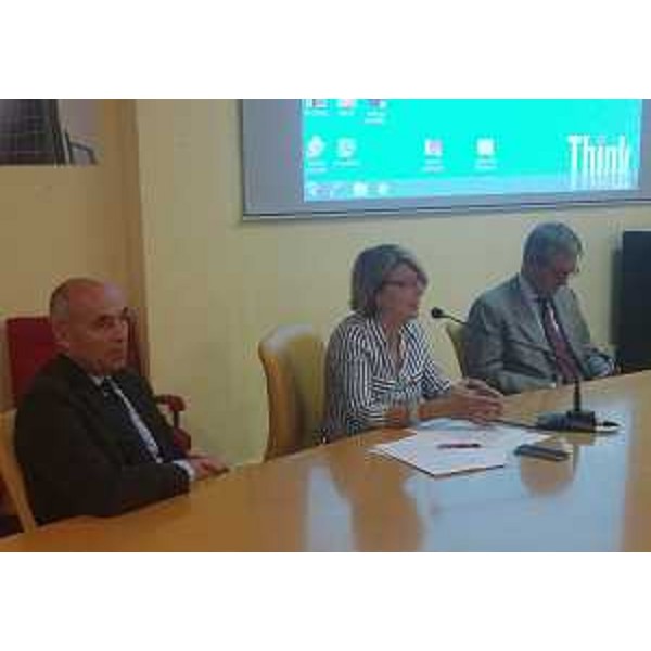 Maria Sandra Telesca (Assessore regionale Salute, Integrazione socio-sanitaria, Politiche sociali e Famiglia) all'Ospedale San Giovanni di Dio - Gorizia 15/09/2016