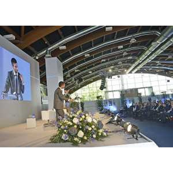 Matteo Tonon (Presidente Confindustria Udine) all'Assemblea generale di Confindustria Udine - Torreano di Martignacco 19/09/2016