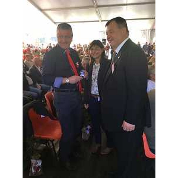 Debora Serracchiani (Presidente Regione Friuli Venezia Giulia) al LVIII congresso provinciale dell'Associazione Friulana Donatori di Sangue (AFDS) - Ampezzo 25/09/2016