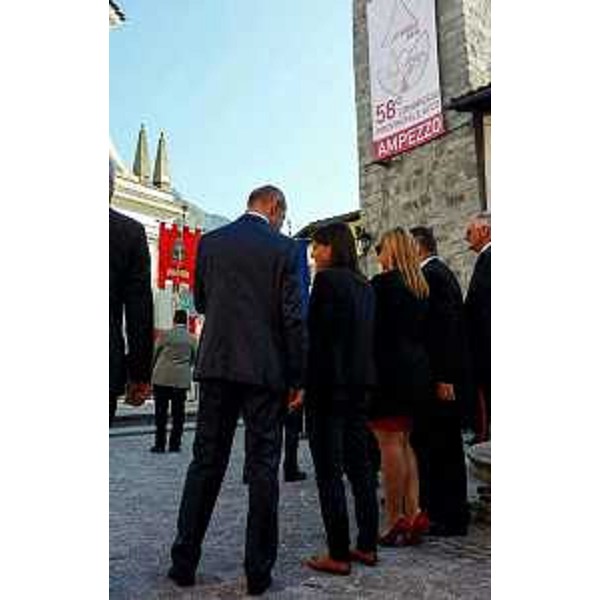 Debora Serracchiani (Presidente Regione Friuli Venezia Giulia) al LVIII congresso provinciale dell'Associazione Friulana Donatori di Sangue (AFDS) - Ampezzo 25/09/2016