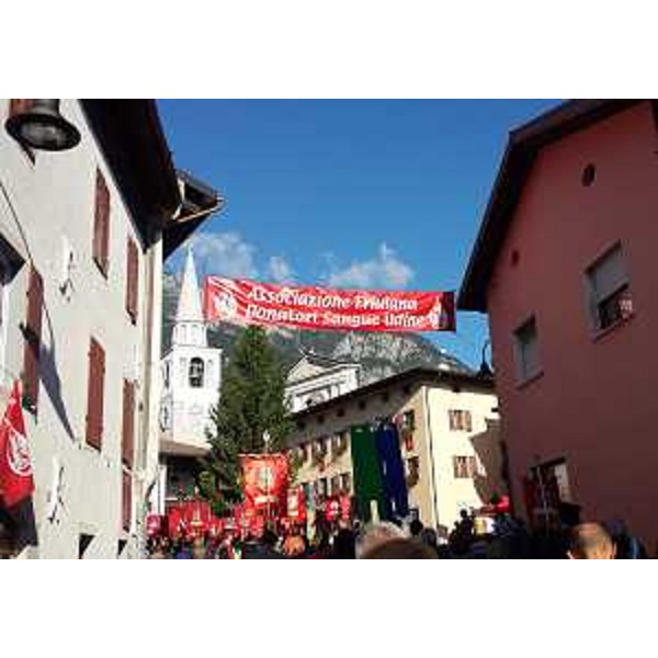 LVIII congresso provinciale dell'Associazione Friulana Donatori di Sangue (AFDS) - Ampezzo 25/09/2016