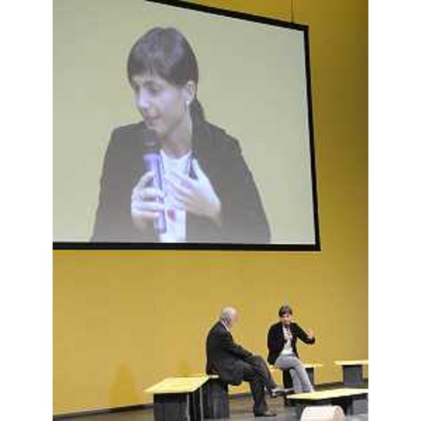 Debora Serracchiani (Presidente Regione Friuli Venezia Giulia) alla Construction Conference 2016 - Udine 23/09/2016