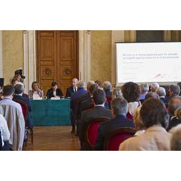 Debora Serracchiani (Presidente Regione Friuli Venezia Giulia) al convegno di apertura di TriesteNext 2016, dedicato a "BioHigh Tech, ricerca e innovazione per la salute" - Trieste 23/09/2016