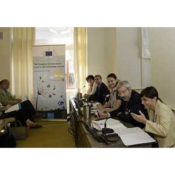 Furio Honsell (Sindaco Udine) e Debora Serracchiani (Presidente Regione Friuli Venezia Giulia) al convegno "Macro-Regional Innovation Week: at the crossroads of three European Macro-Regions Danube, Adriatic-Ionian and Alpine Regions", al Savoia Excelsior Palace - Trieste 26/09/2016