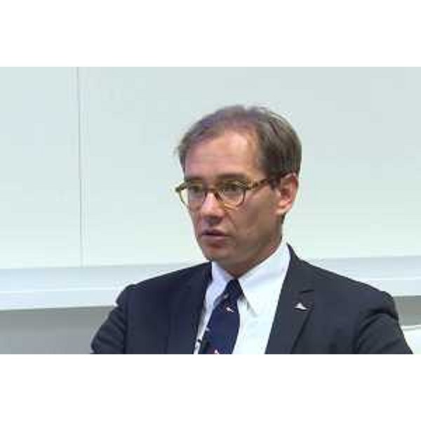 Mitja Gialuz (Presidente Società Velica Barcola Grignano) alla presentazione della XXXXVIII Barcolana (Trieste 30/09-09/10 2016), nella sede delle Generali - Trieste 29/09/2016