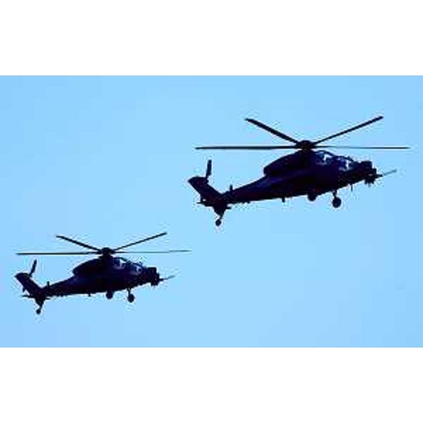 Elicotteri AH 129 C al 40° anniversario del 5° Reggimento "Rigel" dell'Aviazione Leggera dell'Esercito (ALE), all'Aeroporto Francesco Baracca - Casarsa della Delizia 30/09/2016