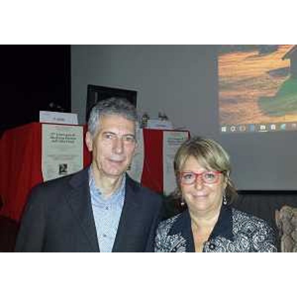 Vito Di Piazza (Direttore SOC Medicina interna) e Maria Sandra Telesca (Assessore regionale Salute, Integrazione socio-sanitaria, Politiche sociali e Famiglia) all'Ospedale Sant'Antonio - Tolmezzo 01/10/2016