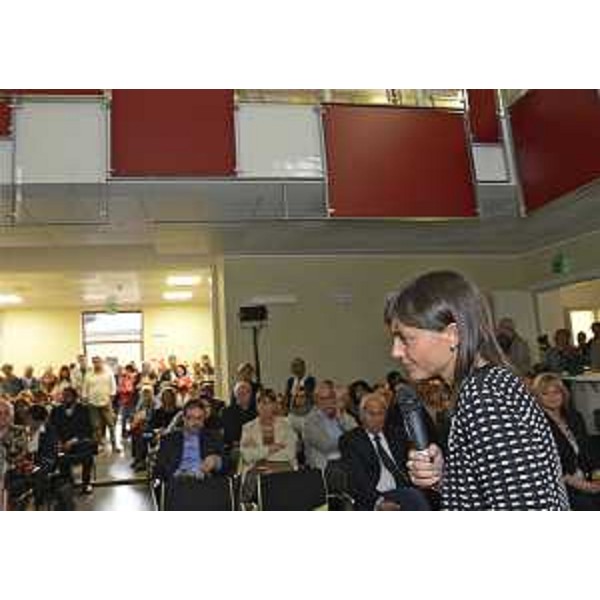 Debora Serracchiani (Presidente Regione Friuli Venezia Giulia) all'inaugurazione del nuovo Centro di Salute Mentale (CSM) - Gorizia 30/09/2016