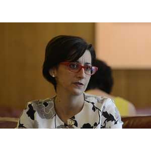 Sara Vito (Assessore regionale Ambiente ed Energia) in Consiglio regionale - Trieste 01/10/2016