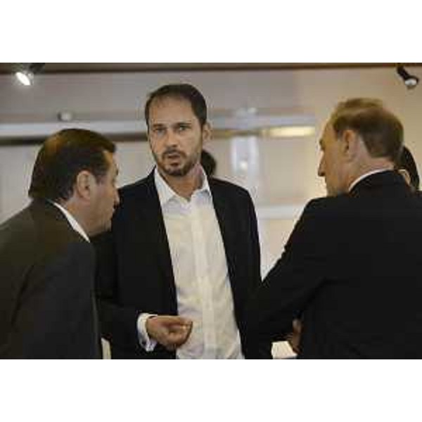 Cristiano Shaurli (Assessore regionale Risorse agricole e forestali) in Consiglio regionale - Trieste 01/10/2016