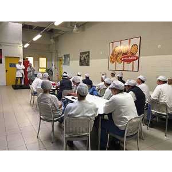 Debora Serracchiani (Presidente Regione Friuli Venezia Giulia) nello stabilimento di Pasta Zara - Muggia (TS) 11/10/2016